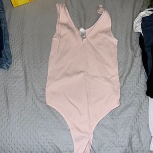 Baby pink bodysuit